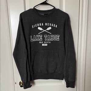 Women's Crewneck Sweater in Charcoal